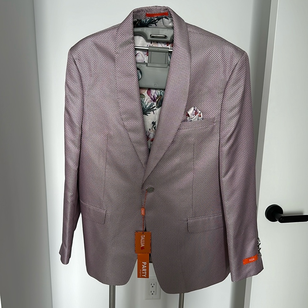 New with tags Tallia pink and silver sport coat